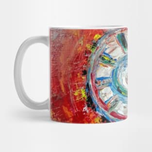 Arc Reactor in Abstract Mug